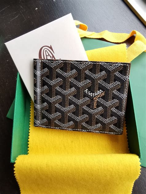 goyard money wallet|where to buy goyard wallet.